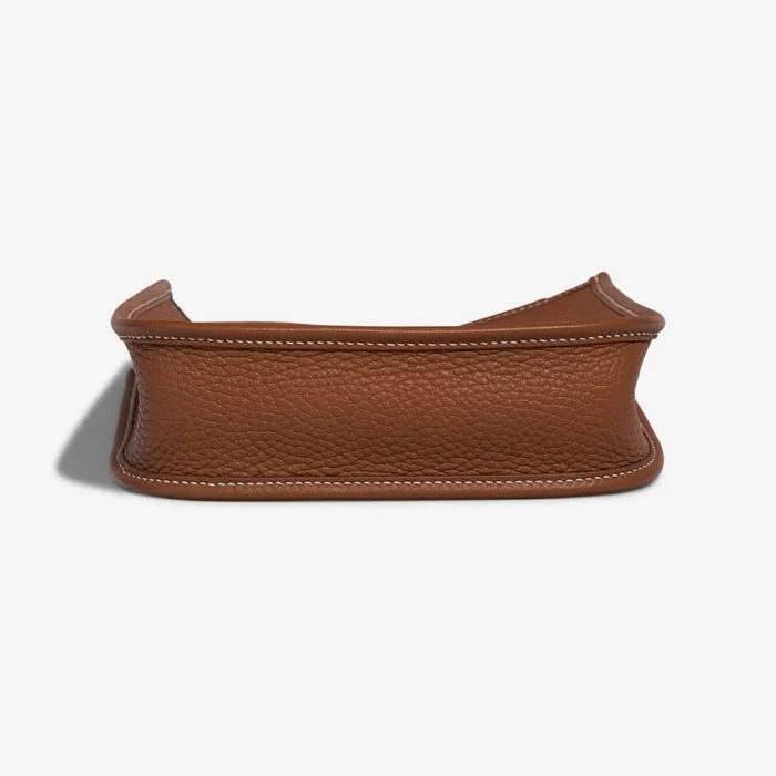 Mirror Quality Hermès Replicas Evelyne 16 Taurillon Clemence Gold PHW - DLF - Image 5
