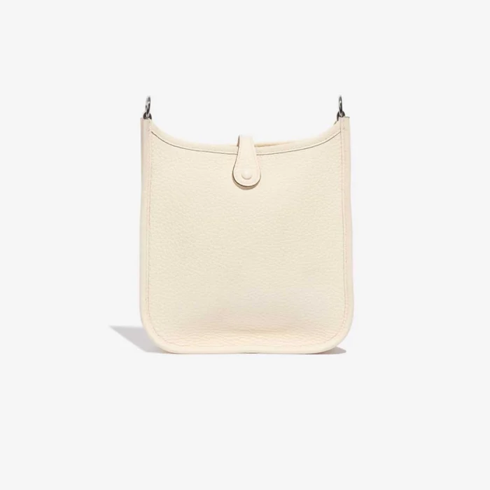 Mirror Quality Hermès Replicas Evelyne 16 Taurillon Clemence Nata/White PHW - DLF - Image 2
