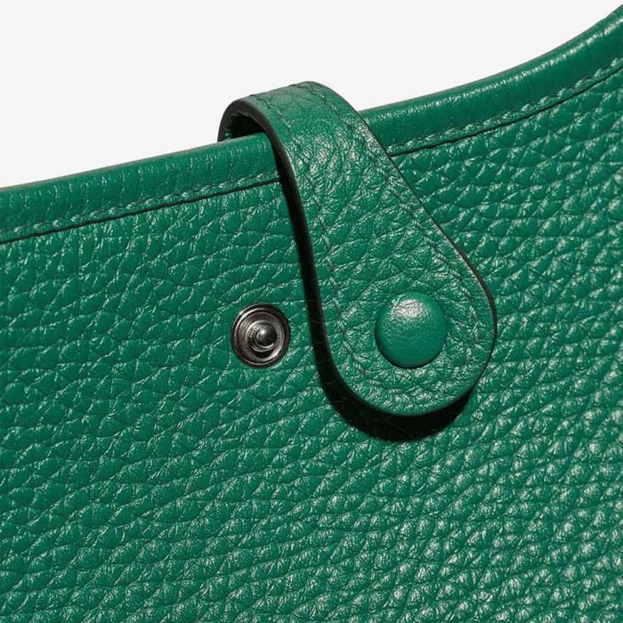 Mirror Quality Hermès Replicas Evelyne 16 Taurillon Clemence Vert Vertigo PHW - DLF - Image 6
