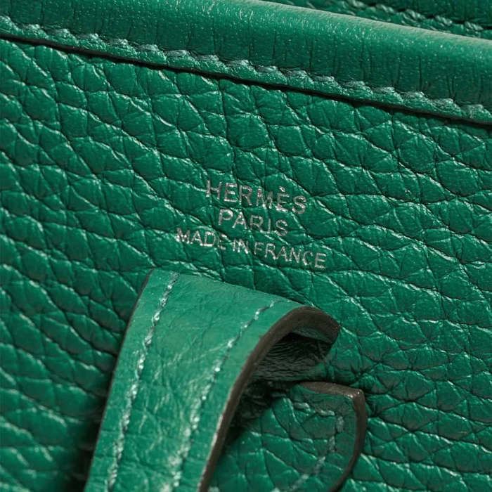 Mirror Quality Hermès Replicas Evelyne 16 Taurillon Clemence Vert Vertigo PHW - DLF - Image 2
