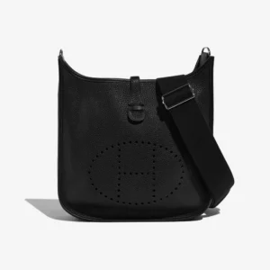 Mirror Quality Hermès Replicas Evelyne 29 Clemence Black PHW