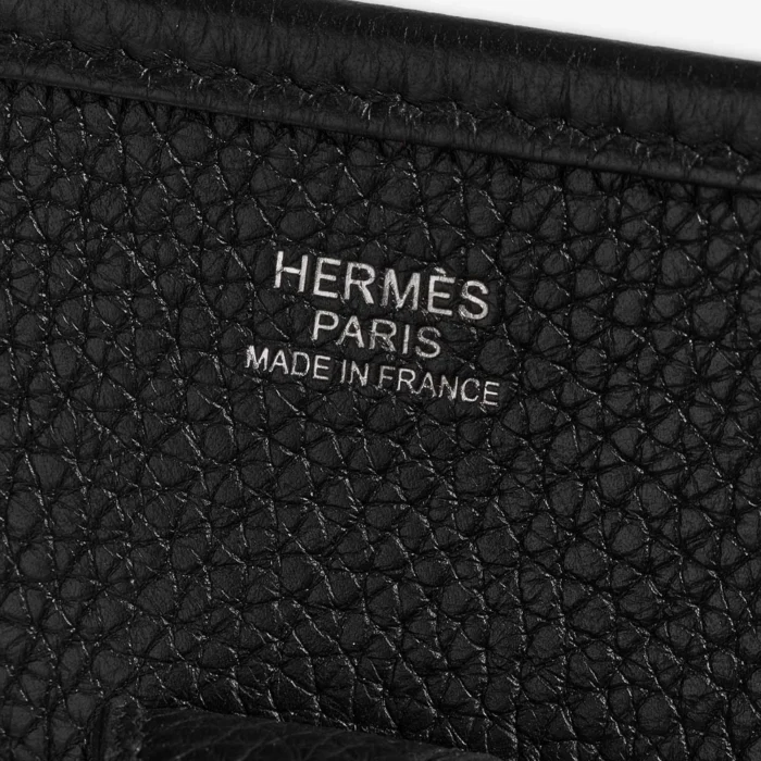 Mirror Quality Hermès Replicas Evelyne 29 Clemence Black PHW - DLF - Image 6