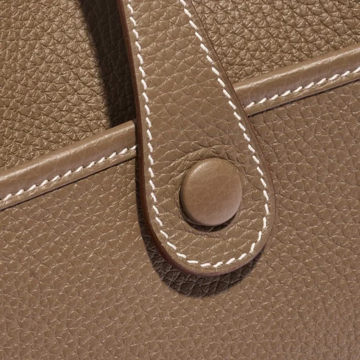 Mirror Quality Hermès Replicas Evelyne 29 Clemence Etoupe PHW - DLF - Image 7