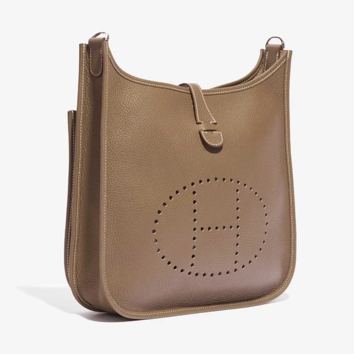 Mirror Quality Hermès Replicas Evelyne 29 Clemence Etoupe PHW - DLF - Image 4