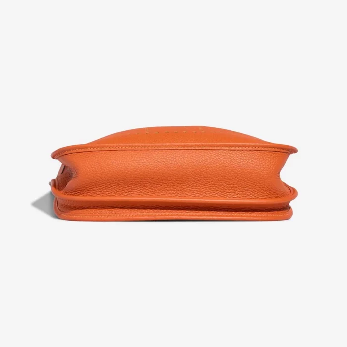 Mirror Quality Hermès Replicas Evelyne 29 Clemence Orange H PHW - DLF - Image 4