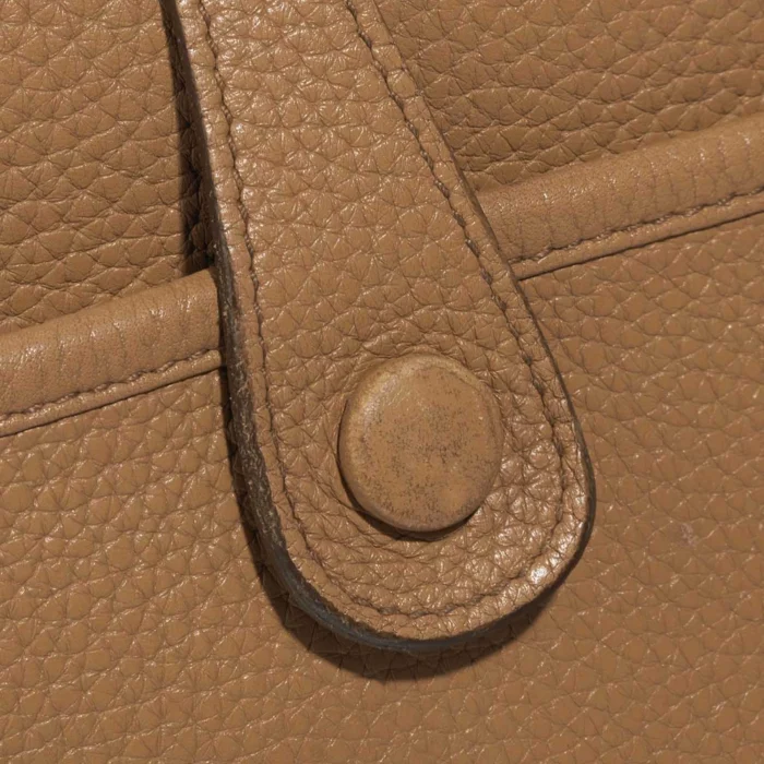 Mirror Quality Hermès Replicas Evelyne 29 Clemence Tabac Camel PHW - DLF - Image 7