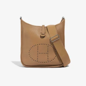 Mirror Quality Hermès Replicas Evelyne 29 Clemence Tabac PHW
