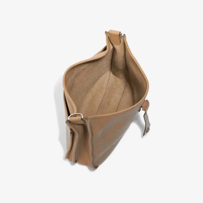 Mirror Quality Hermès Replicas Evelyne 29 Clemence Tabac Camel PHW - DLF - Image 5