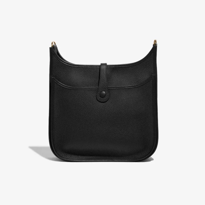 Mirror Quality Hermès Replicas Evelyne 29 Taurillon Clemence Black GHW - DLF - Image 2
