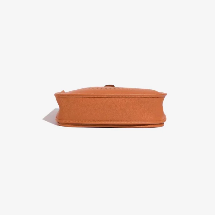 Mirror Quality Hermès Replicas Evelyne 29 Taurillon Clemence Orange PHW - DLF - Image 4