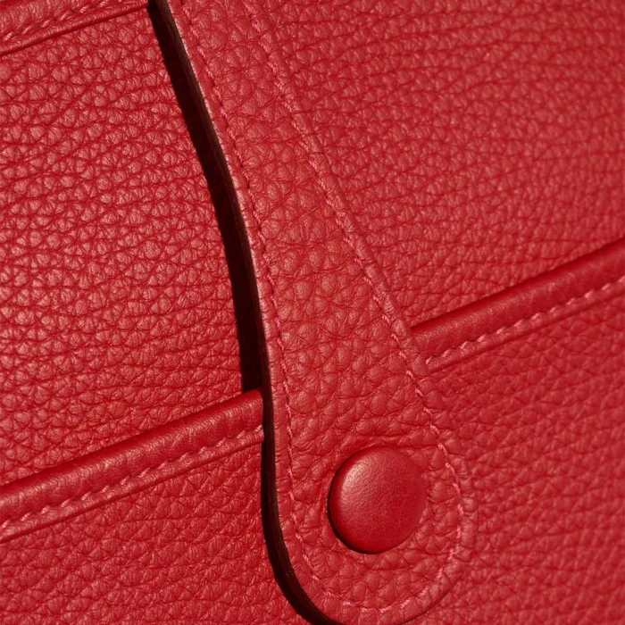 Mirror Quality Hermès Replicas Evelyne 29 Taurillon Clemence Rouge Vermillon GHW - DLF - Image 6