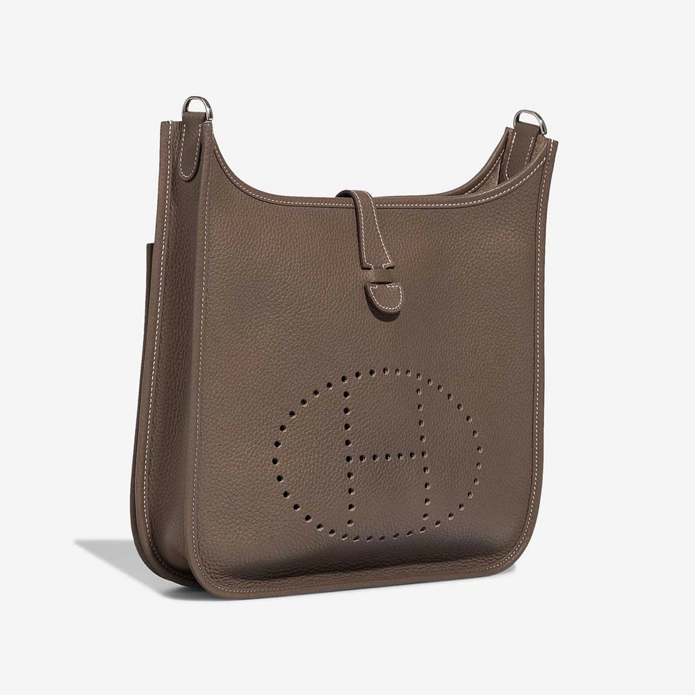 Mirror Quality Hermès Replicas Evelyne 29 Taurillon Clemence Etoupe PHW - DLF - Image 5