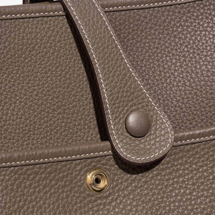 Mirror Quality Hermès Replicas Evelyne 33 Clemence Etoupe GHW - DLF - Image 6