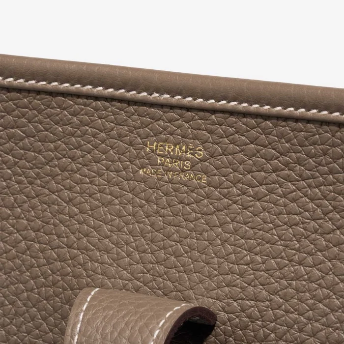 Mirror Quality Hermès Replicas Evelyne 33 Clemence Etoupe GHW - DLF - Image 2