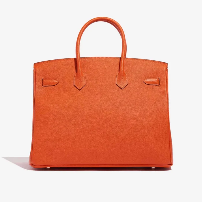 Mirror Quality Hermès Replicas HSS Birkin 35 Epsom Feu PHW - DLF - Image 2
