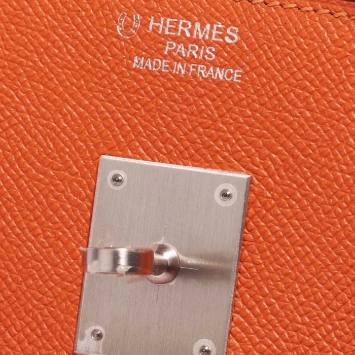 Mirror Quality Hermès Replicas HSS Birkin 35 Epsom Feu PHW - DLF - Image 5