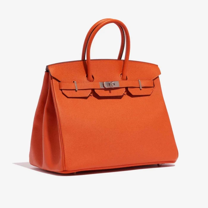 Mirror Quality Hermès Replicas HSS Birkin 35 Epsom Feu PHW - DLF - Image 4