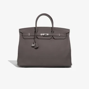 Mirror Quality Hermès Replicas HSS Birkin 40 Togo Etain/Malachite