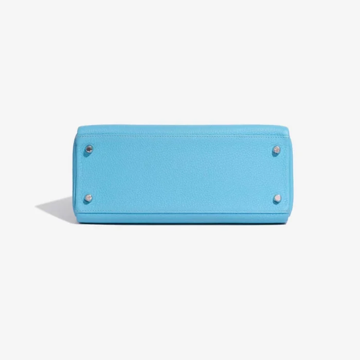 Mirror Quality Hermès Replicas HSS Kelly 28 Togo Blue du Nord/Gris Perle PHW - DLF - Image 3