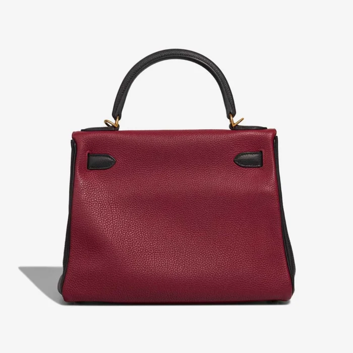 Mirror Quality Hermès Replicas HSS Kelly 28 Togo Rubis/Black GHW - DLF - Image 2