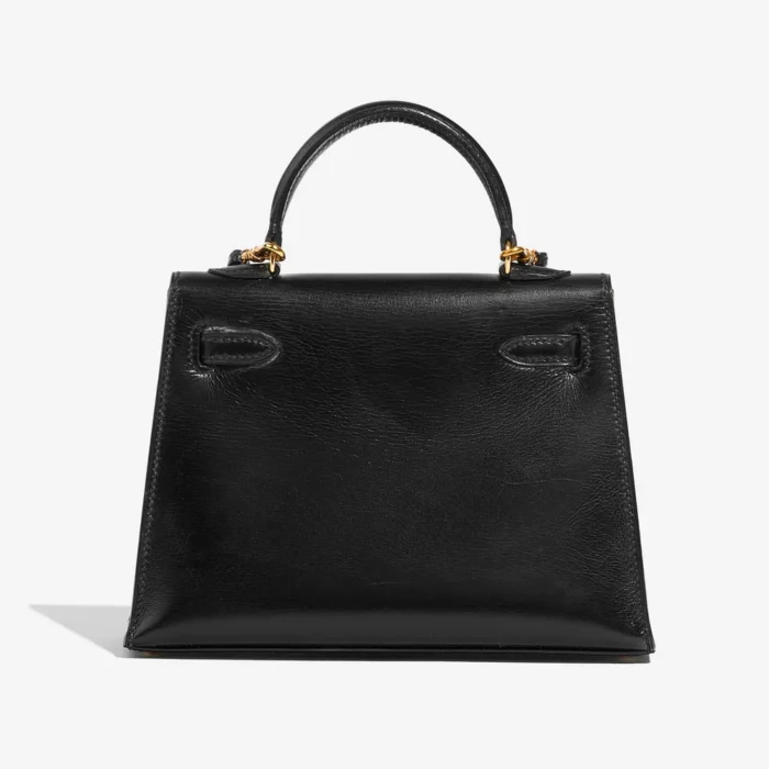 Mirror Quality Hermès Replicas Kelly 15 Box Black GHW - DLF - Image 2