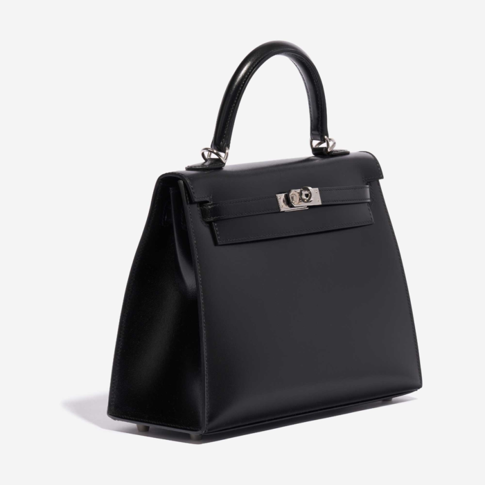 Mirror Quality Hermès Replicas Kelly 25 Box Black PHW - DLF - Image 4