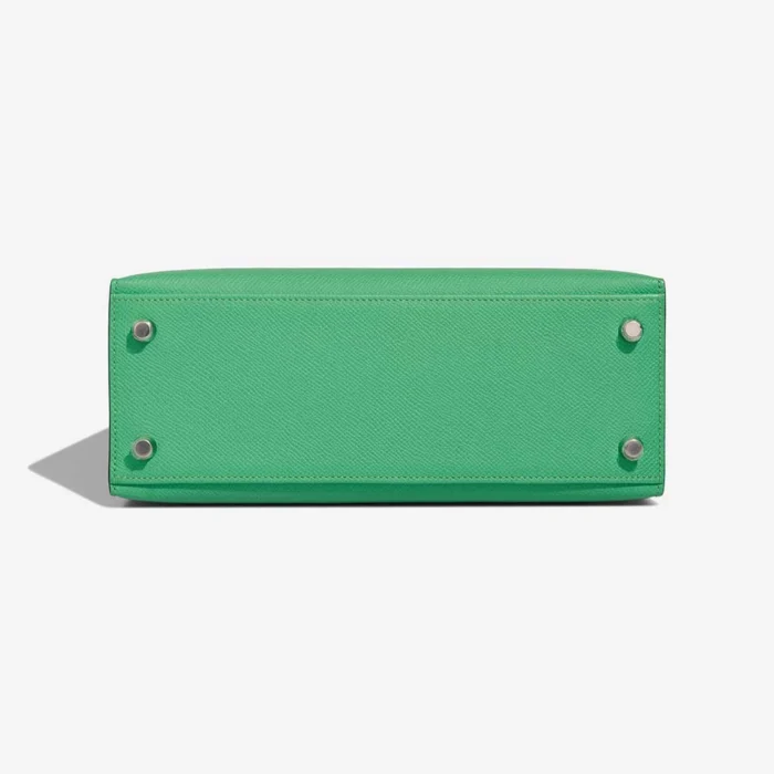 Mirror Quality Hermès Replicas Kelly 25 Epsom Vert Comics PHW - DLF - Image 3