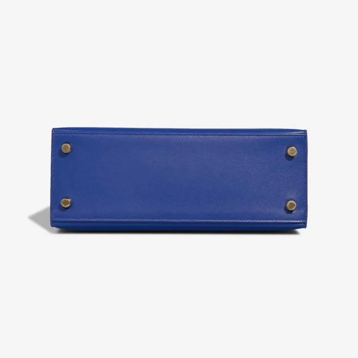 Mirror Quality Hermès Replicas Kelly 25 Tadelakt Bleu electrique GHW - DLF - Image 3