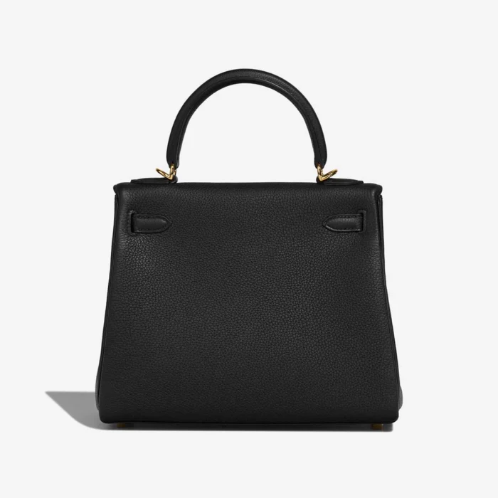 Mirror Quality Hermès Replicas Kelly 25 Togo Black GHW - DLF - Image 2