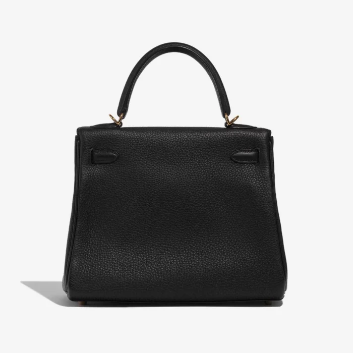 Mirror Quality Hermès Replicas Kelly 25 Togo Black GHW - DLF - Image 2