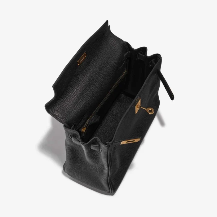 Mirror Quality Hermès Replicas Kelly 25 Togo Black GHW - DLF - Image 5
