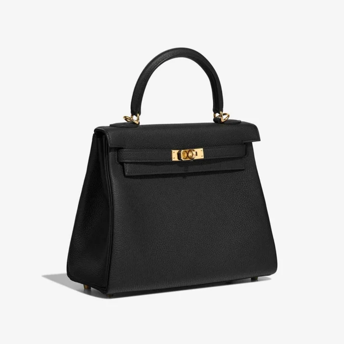 Mirror Quality Hermès Replicas Kelly 25 Togo Black GHW - DLF - Image 3