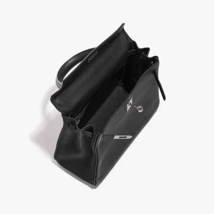 Mirror Quality Hermès Replicas Kelly 25 Togo Black PHW - DLF - Image 5