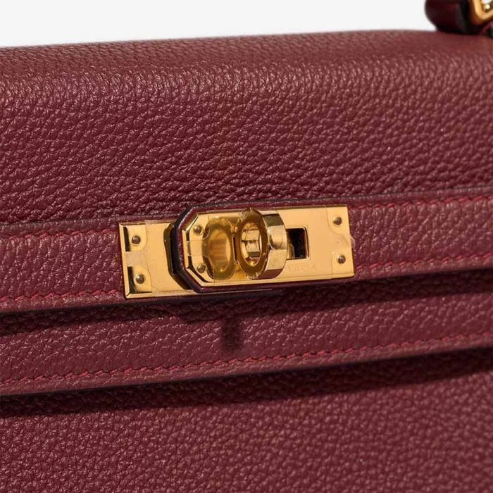Mirror Quality Hermès Replicas Kelly 25 Togo Rouge H GHW - DLF - Image 7