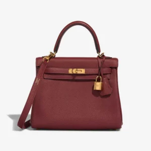 Mirror Quality Hermès Replicas Kelly 25 Togo Rouge H GHW - DLF