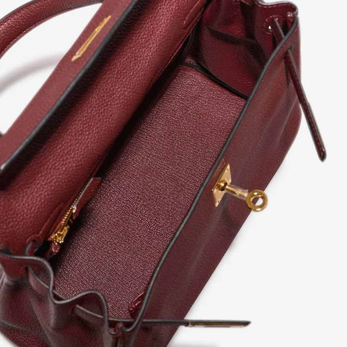 Mirror Quality Hermès Replicas Kelly 25 Togo Rouge H GHW - DLF - Image 5