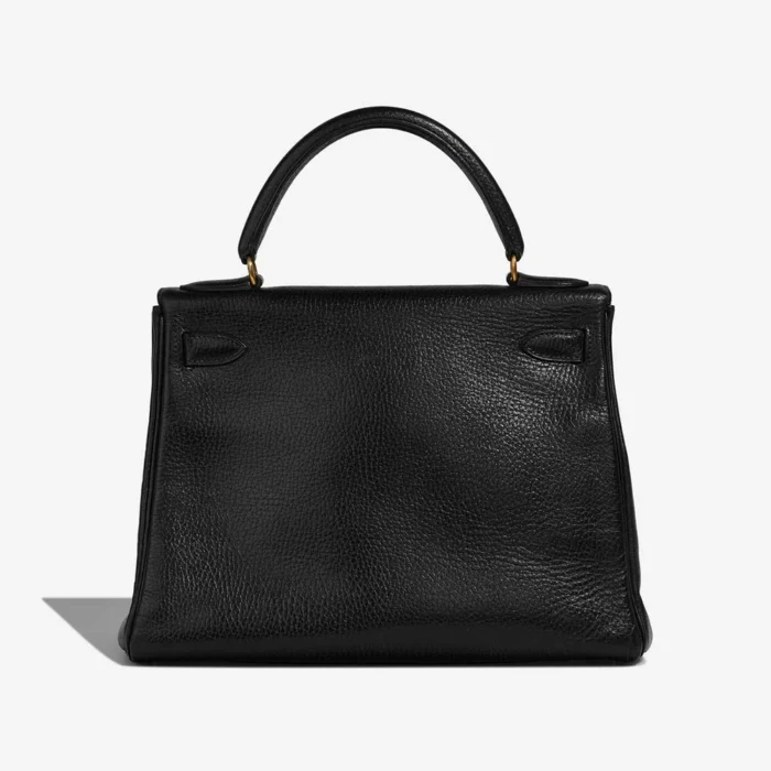 Mirror Quality Hermès Replicas Kelly 28 Ardennes Black GHW - DLF - Image 2