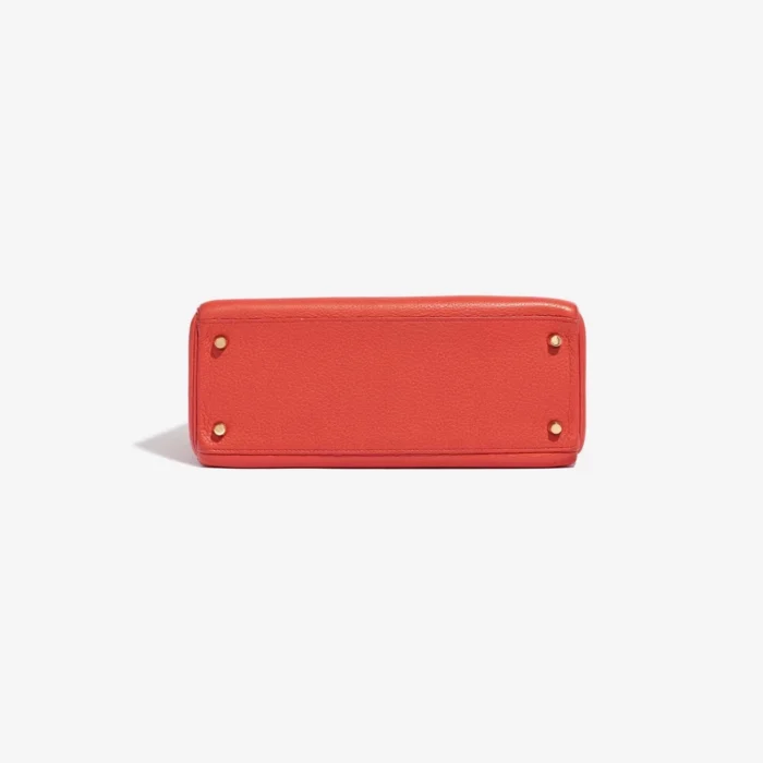 Mirror Quality Hermès Replicas Kelly 28 Clemence Bougainvillier GHW - DLF - Image 3