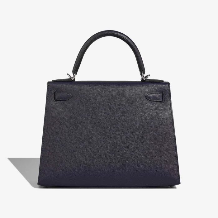 Mirror Quality Hermès Replicas Kelly 28 Epsom Bleu Indigo PHW - DLF - Image 2