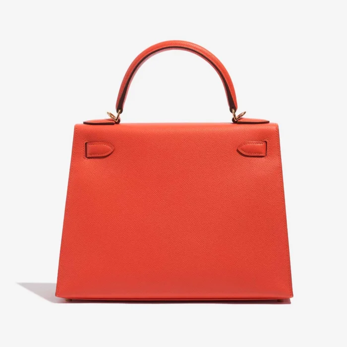 Mirror Quality Hermès Replicas Kelly 28 Epsom Capucine GHW - DLF - Image 2