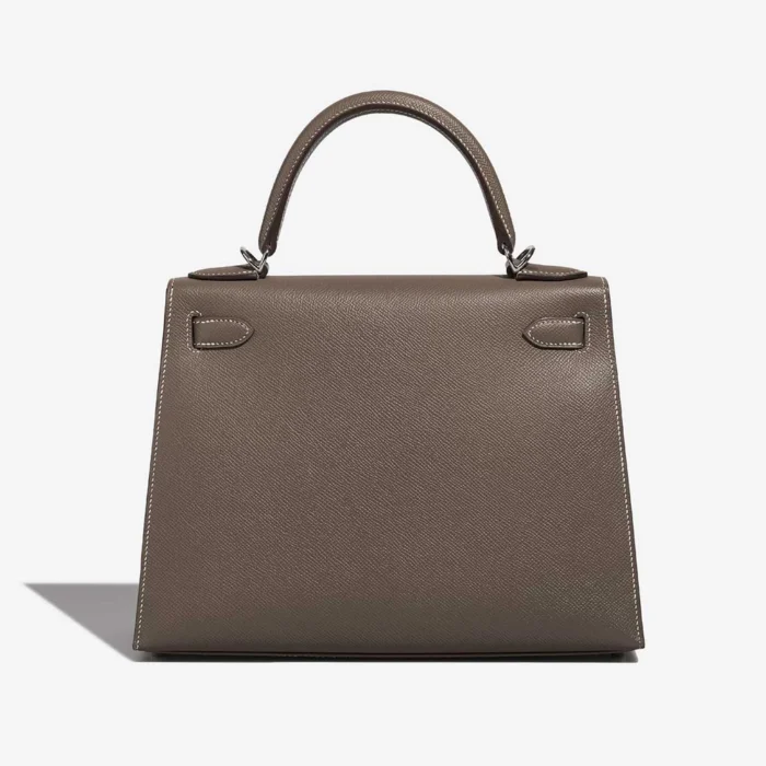 Mirror Quality Hermès Replicas Kelly 28 Epsom Etoupe PHW - DLF - Image 2