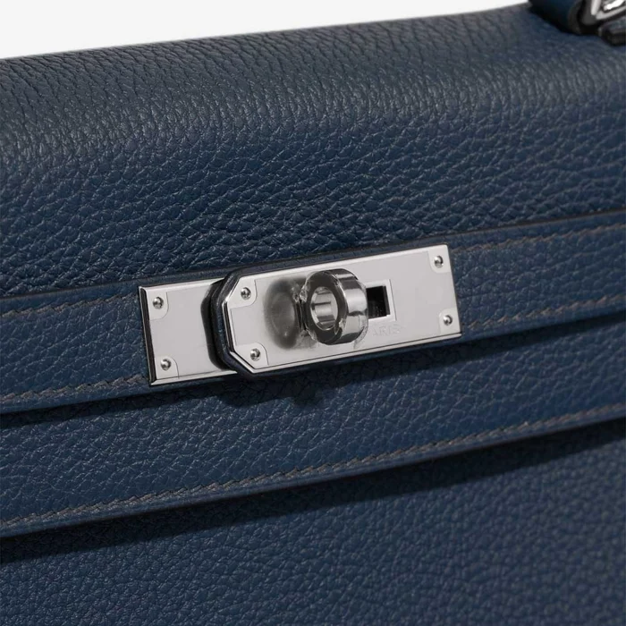 Mirror Quality Hermès Replicas Kelly 28 Togo Bleu de Prusse PHW - DLF - Image 7