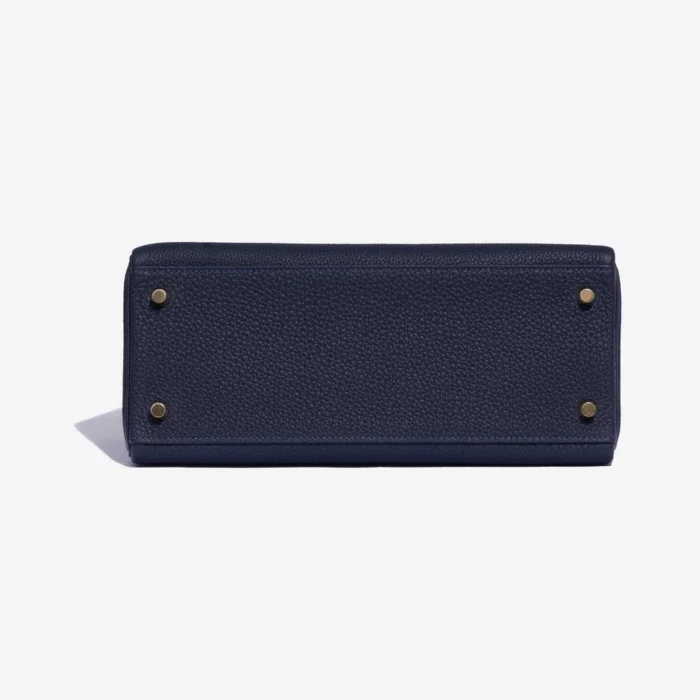 Mirror Quality Hermès Replicas Kelly 28 Togo Blue Nuit GHW - DLF - Image 3