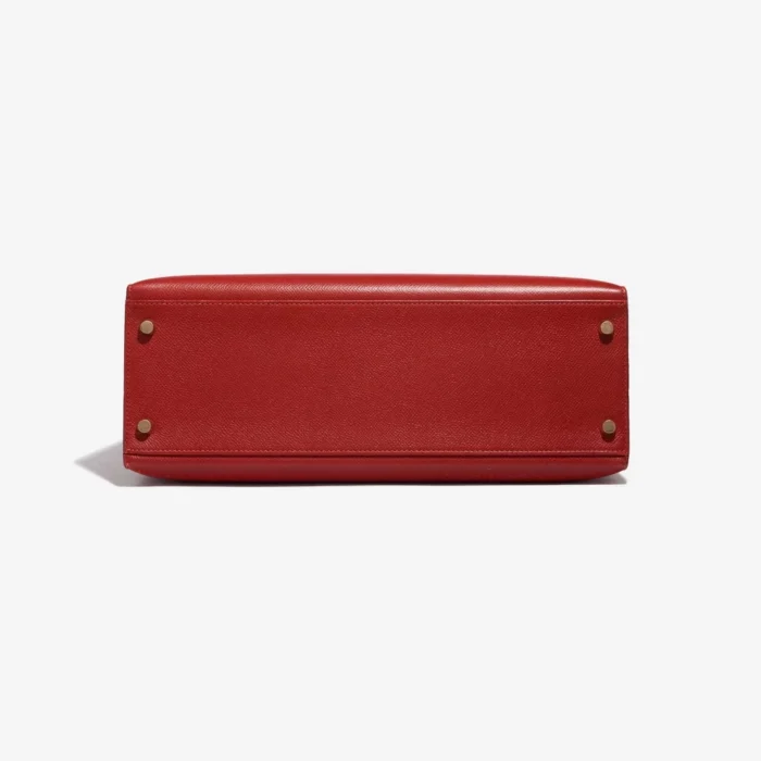 Mirror Quality Hermès Replicas Kelly 32 Epsom Rouge Casaque GHW - DLF - Image 3