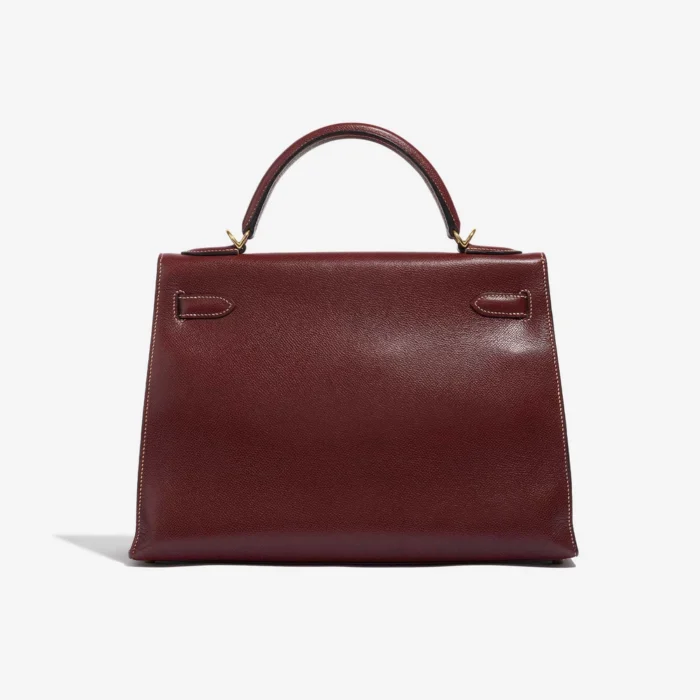 Mirror Quality Hermès Replicas Kelly 32 Epsom Rouge Imperial GHW - DLF - Image 2