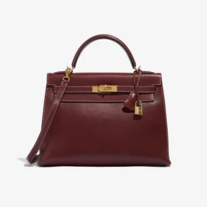 Mirror Quality Hermès Replicas Kelly 32 Epsom Rouge Imperial GHW