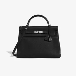 Mirror Quality Hermès Replicas Kelly 32 Togo Black PHW – DLF