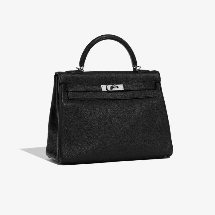 Mirror Quality Hermès Replicas Kelly 32 Togo Black PHW - DLF - Image 4