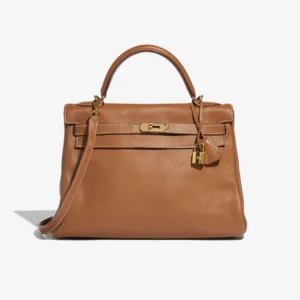Mirror Quality Hermès Replicas Kelly 32 Togo Gold GHW | DLF