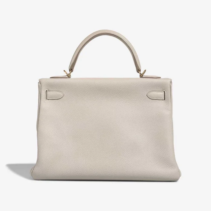 Mirror Quality Hermès Replicas Kelly 32 Togo Gris Perle GHW - DLF - Image 2
